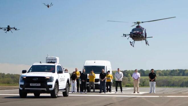 Ford Ranger: Κινητή βάση επιχειρήσεων για drones