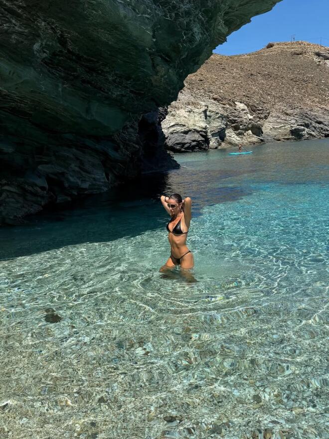 Ελένη Φουρέιρα: Οι τρυφερές φωτογραφίες με τον γιο της στην Άνδρο
