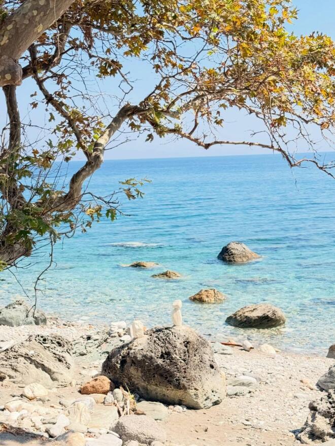Ανθή Βούλγαρη: Καλοκαιρινές στιγμές με τον σύζυγό της & τον γιο τους