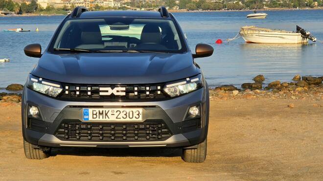 Test Drive: Δοκιμάζουμε το νέο Dacia Sandero Stepway Eco-G 120 EDC