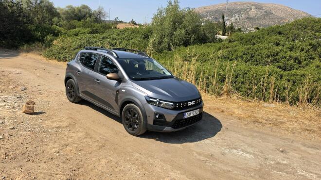 Test Drive: Δοκιμάζουμε το νέο Dacia Sandero Stepway Eco-G 120 EDC