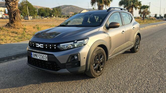 Test Drive: Δοκιμάζουμε το νέο Dacia Sandero Stepway Eco-G 120 EDC