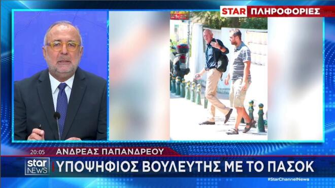 O Ανδρέας Παπανδρέου με τον πατέρα του Γιώργο Παπανδρέου