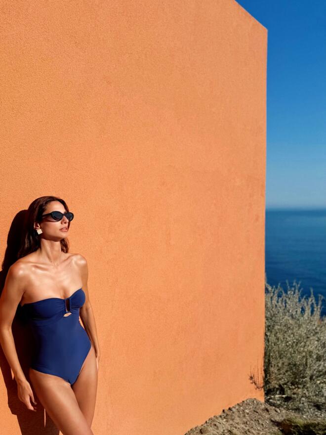 Hλιάνα Παπαγεωργίου στη Σύρο/ instagram