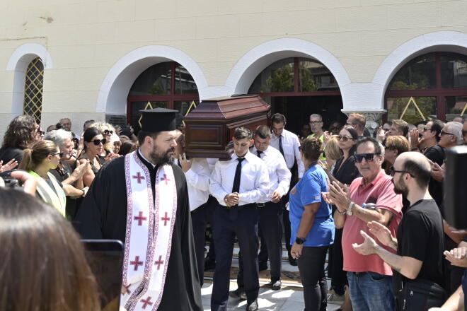 Kηδεία Δημήτρη Κόκοτα/ Eurokinissi ΜΙΧΑΛΗΣ ΠΑΠΑΝΙΚΟΛΑΟΥ