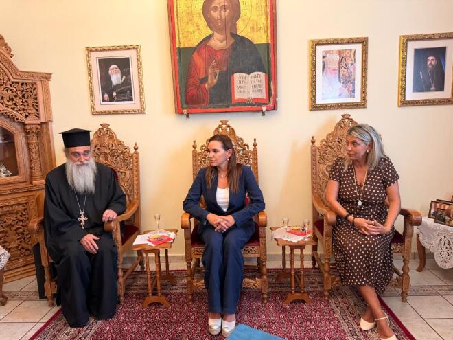 Περιοδεία της υπουργού Τουρισμού Όλγας Κεφαλογιάννη στην Καστοριά