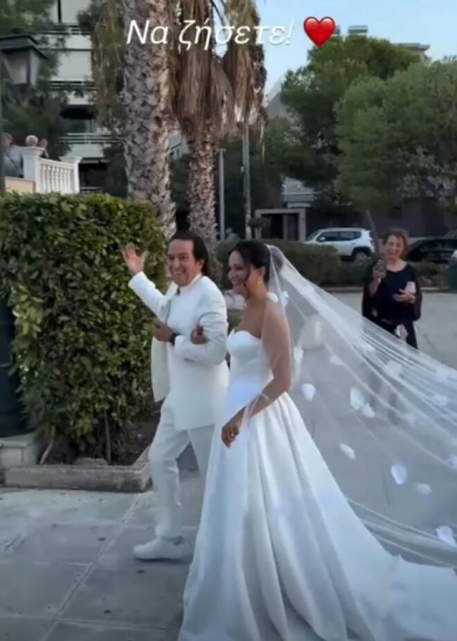 Παντρεύτηκε η κόρη του Πασχάλη, Ζήνα - Δείτε φωτογραφίες