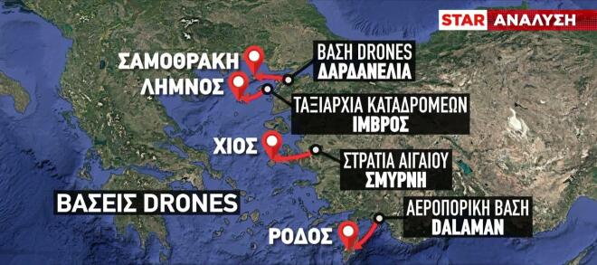 Οι δυνάμεις της Στρατιάς του Αιγαίου οι οποίες απειλούν τα ελληνικά νησιά   