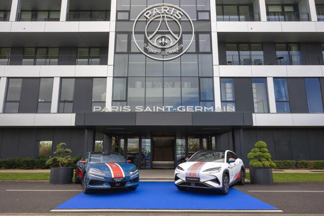 BYD: Συνεργασία με την Paris Saint-Germain