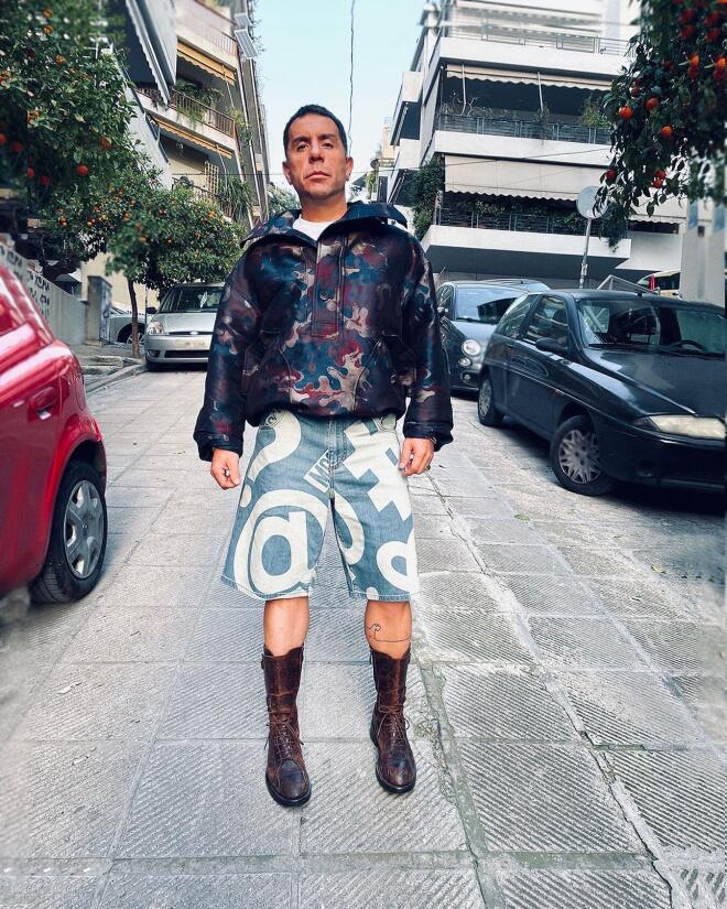 Γιώργος Μαζωνάκης: Fashion icon εντός και εκτός σκηνής / Πηγή: Instagram @georgemazonakis