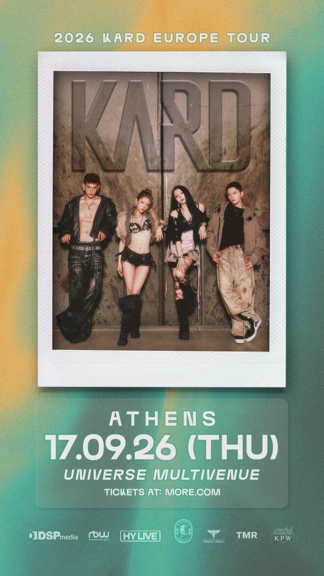 KARD: Το διάσημο συγκρότημα της K-pop σκηνής για πρώτη φορά στην Αθήνα