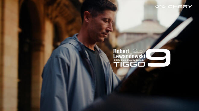 Chery Τiggo 9 και Robert Lewandowski: Δύο «9άρια» στην κορυφή