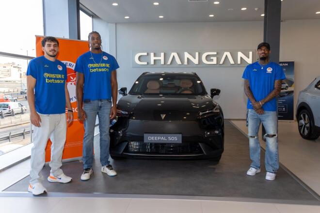Η CHANGAN η Βελμάρ και η συνεργασία με την ΚΑΕ Περιστέρι