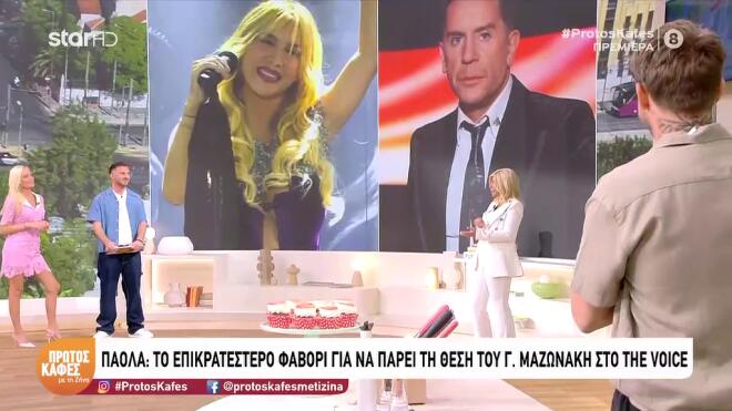 Αυτό είναι το επικρατέστερο πρόσωπο για τη θέση του Γ. Μαζωνάκη στο «Voice»