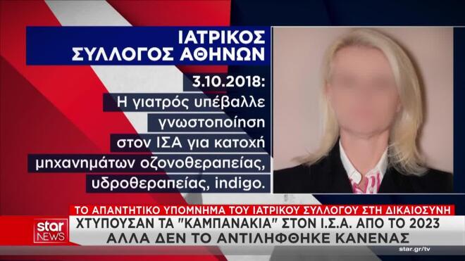 «Καμπανάκια» στον ΙΣΑ από το 2023 για το ιατρείο στο Κολωνάκι