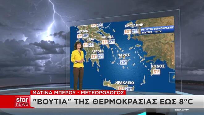Έκτακτο Δελτίο Καιρού: Πού θα σημειωθούν ισχυρές βροχές και καταιγίδες