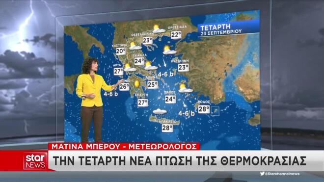 Έκτακτο Δελτίο Καιρού: Πού θα σημειωθούν ισχυρές βροχές και καταιγίδες