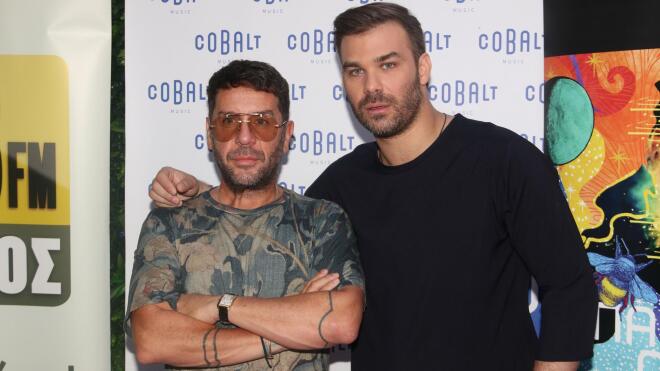 Ο Γιώργος Σαμπάνης και ο Γιώργος Σαμπάνης (2019) / Φωτογραφία: NDP
