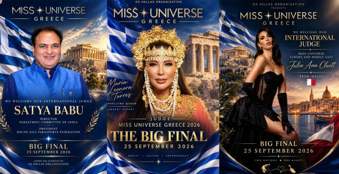 Miss Universe Greece: Όλα έτοιμα για τη νέα Ελληνίδα καλλονή