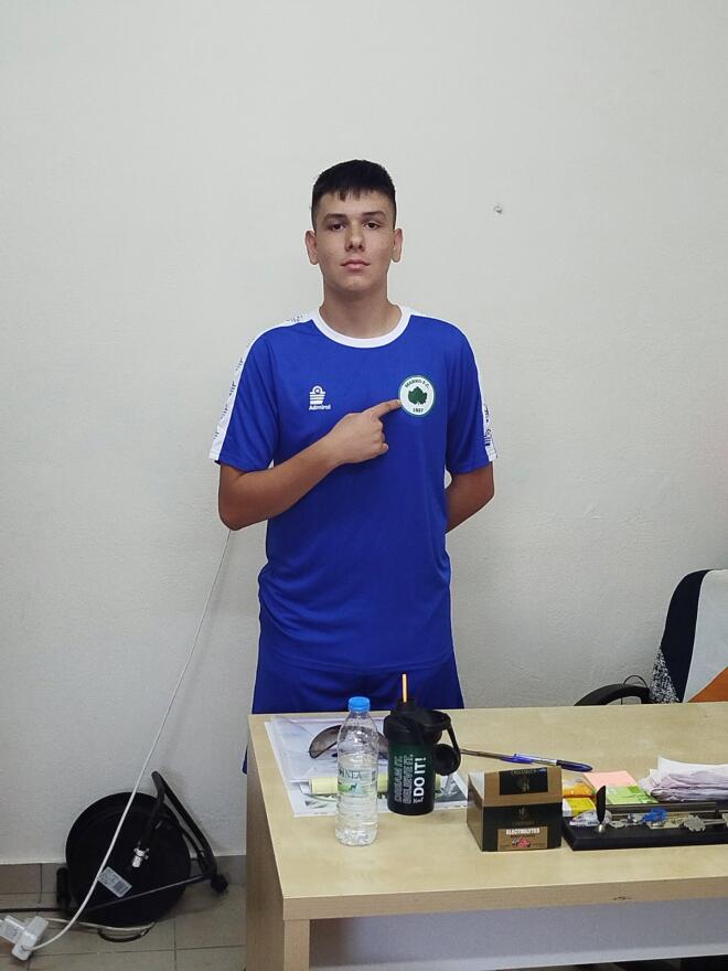 Στην Κ17 της Μαρκό Youth ο ταλαντούχος τερματοφύλακας Ιερόθεος Στρατούρης