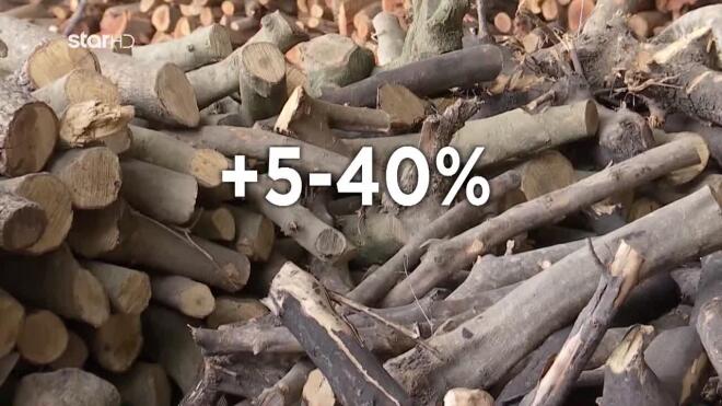 Από 5 έως 40% οι αυξήσεις στα καυσόξυλα 