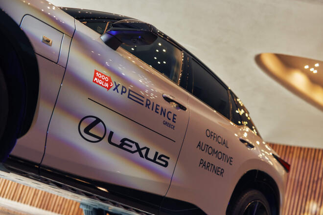 Η Lexus Official Automotive Partner του 1000 Miglia Experience Greece 2026
