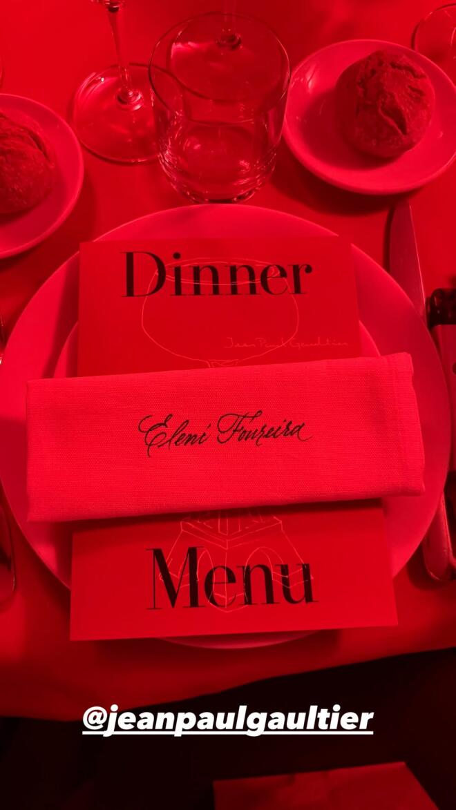 Φουρέιρα: Τo ταξίδι της στο Παρίσι/ instagram