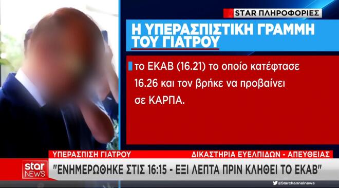 Υπόθεση Μαζωνάκη: «Αδειάζει» τη σύζυγό του ο προφυλακισμένος γιατρός