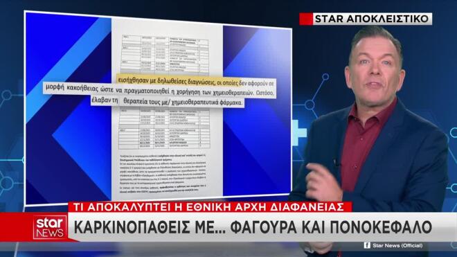Θεσσαλονίκη: Καρκινοπαθείς με... φαγούρα & πονοκέφαλο - Έγγραφο ντοκουμέντο