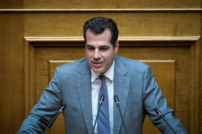 «Το σύμφωνο μετανάστευσης και ο κανονισμός των επιστροφών δείχνουν τα πρώτα αποτελέσματα. Οι ροές στην Ευρώπη μειώνονται και αυξάνονται οι επιστροφές», δήλωσε ο Θάνος Πλεύρης για τη μετανάστευση / Φωτογραφία: Eurokinissi