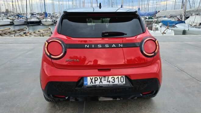 Οδηγούμε το νέο Nissan Micra 52 kWh 150 PS