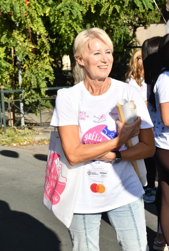Νατάσα Παζαΐτη στο Greece Race for the Cure / NDP