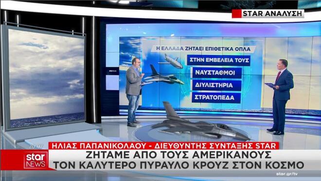 Στροφή στα επιθετικά όπλα από την Ελλάδα