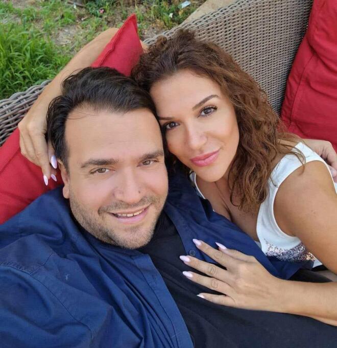 Ο Φίλιππος Καμπούρης και η σύζυγός του