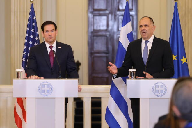 Μάρκο Ρούμπιο και Γιώργος Γεραπετρίτης