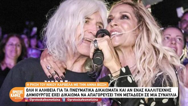 Βίσση-Καρβέλας: «Το ηθικό δικαίωμα το διατηρεί πάντα ο δημιουργός»