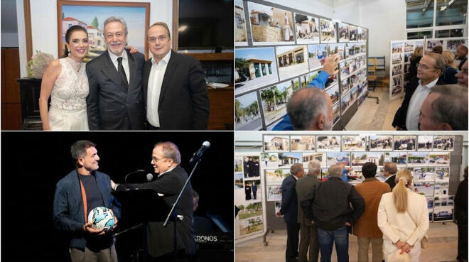Βούλα: Έσβησε 100 κεράκια με Γρηγόρη Βαλτινό, Φωτεινή Δάρρα και Καραγκούνη