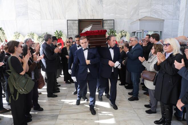 Κηδεία Μπέτυς Βαλάση/ NDP ΑΝΔΡΕΑΣ ΝΙΚΟΛΑΡΕΑΣ