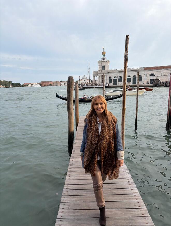 Μάρα Ζαχαρέα στη Βενετία/ instagram