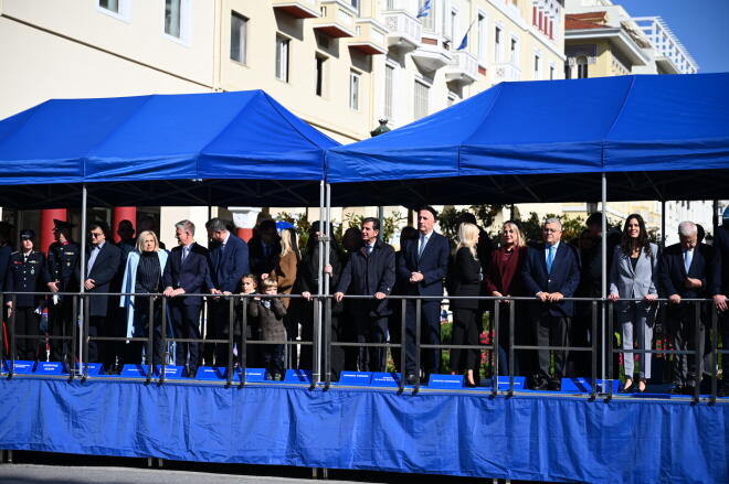 Θεσσαλονίκη: Σε εξέλιξη η μαθητική παρέλαση για την 28η Οκτωβρίου