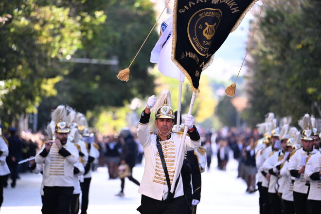 Θεσσαλονίκη: Σε εξέλιξη η μαθητική παρέλαση για την 28η Οκτωβρίου