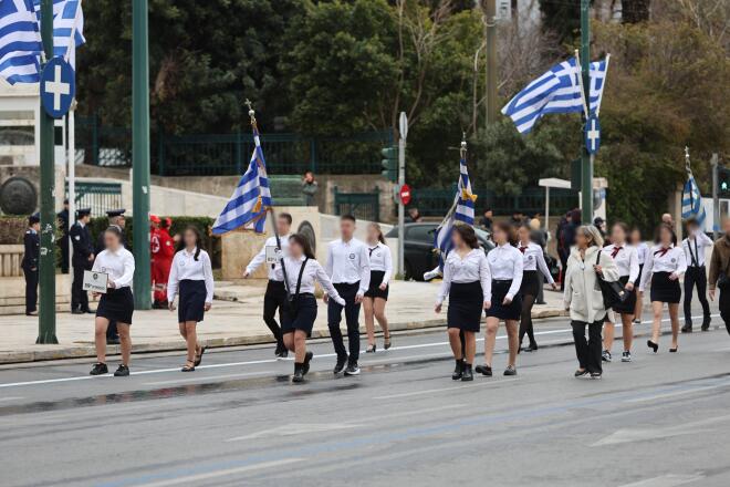 Μαθητική παρέλαση στην Αθήνα