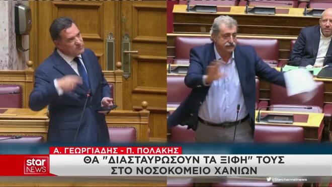 Κόντρα Γεωργιάδη - Πολάκη στη Βουλή