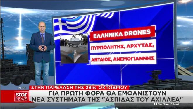 Τα νέα οπλικά συστήματα που θα παρουσιαστούν στην παρέλαση στη Θεσσαλονίκη   