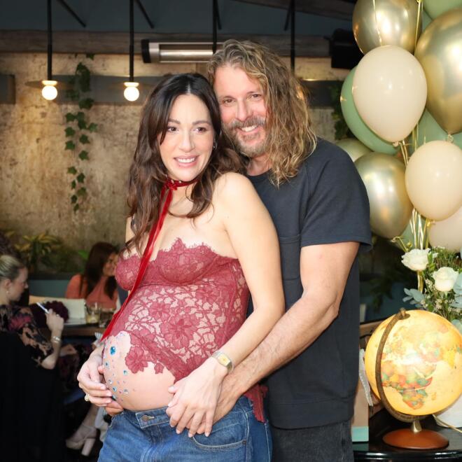 Ηρώ Πεκτέση: Στο baby shower με τον Νεκτάριο Νικολόπουλο λίγο πριν γεννήσει