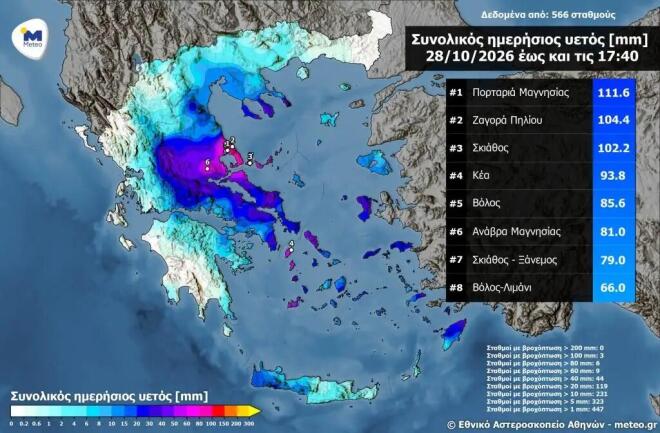 Καιρός: Έρχεται νέα κακοκαιρία από το Σάββατο