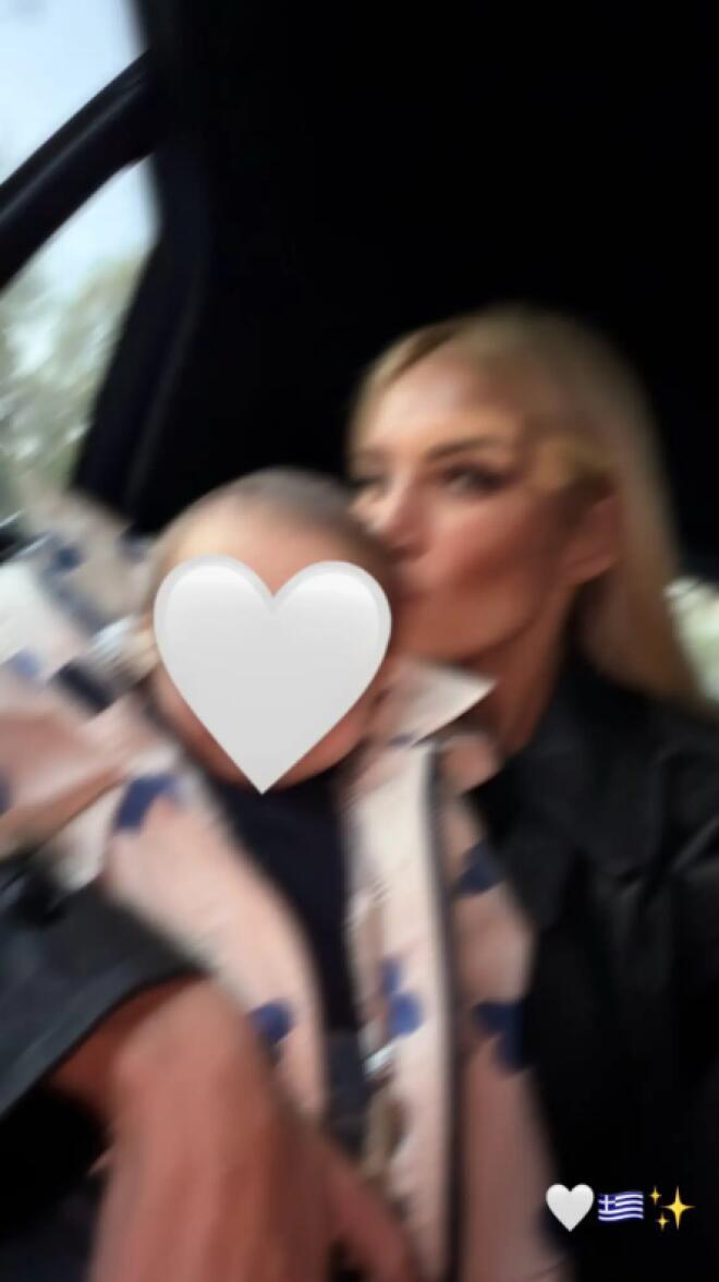 Κατερίνα Καινούργιου: Η τρυφερή selfie φωτογραφία με την κόρη της, Ξένια