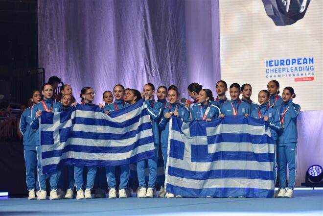 Cheerleading: Σπουδαίες ευρωπαϊκές διακρίσεις για τις Εθνικές Ομάδες