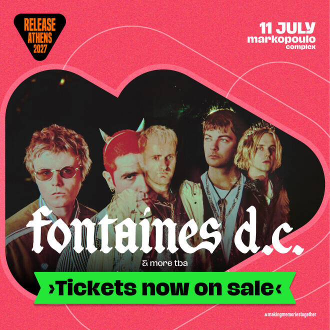 Fontaines D.C.: Άρχισε η διάθεση των εισιτηρίων για τη συναυλία στο Release