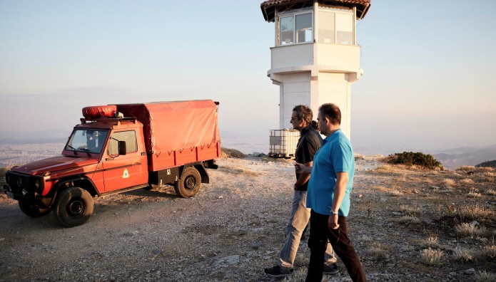 Κυριάκος Μητσοτάκης Πάρνηθα